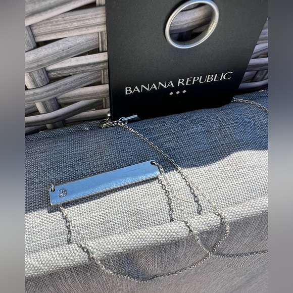 Banana Republic Horizontal Bar Necklace NEW - Picture 9 of 11